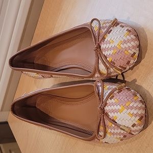 Tory Burch size 7 low heels with box